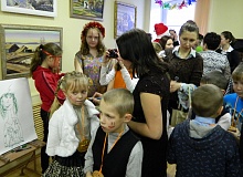 посвящение в художники проходит шумно и весело